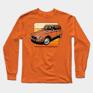 Drawing of the car for nice people Long Sleeve T-Shirt